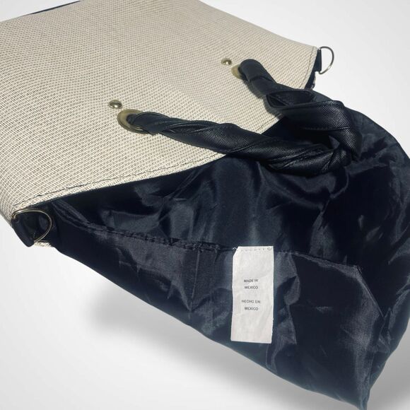 Frida Kahlo Cartoon Handbag Textile Faux Leather Tassel Mexican Art Carry On - Picture 7 of 8